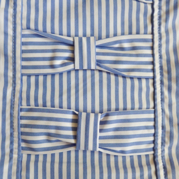 NWT Miss Bluemarine Girls 12 Shell with Yellow Rose Embroidery - Picture 9 of 16